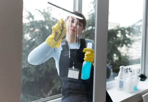 Nettoyage de vitres intérieures et extérieures à Ruaudin